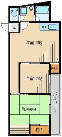 メゾンドプランタンIIの物件間取画像